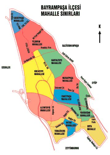 bayrampaşa mahalle haritası